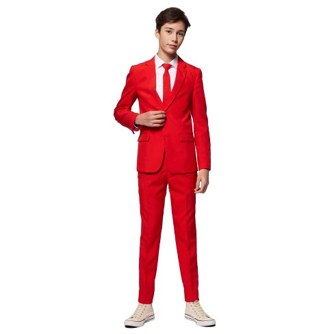 Opposuits Teen Boys Suit - Red Devil - Red - Size: 12 : Target