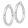 Black Bow Jewelry 5mm, Sterling Silver, Large Round Hoop Earrings - 45mm (1 3/4 Inch) - 2 of 4