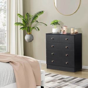 KTMBDW Modern 5-Drawer Dresser for Bedroom, Living Room - 1 of 4