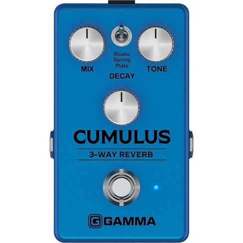 audición Específicamente golondrina Gamma Cumulus 3-way Reverb Effects Pedal : Target