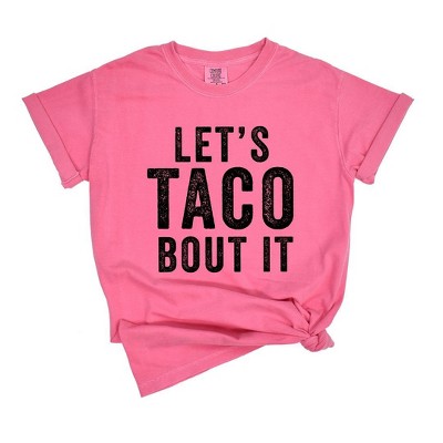 Simply Sage Market Women's Let's Taco Bout It Short Sleeve Garment Dyed Tee