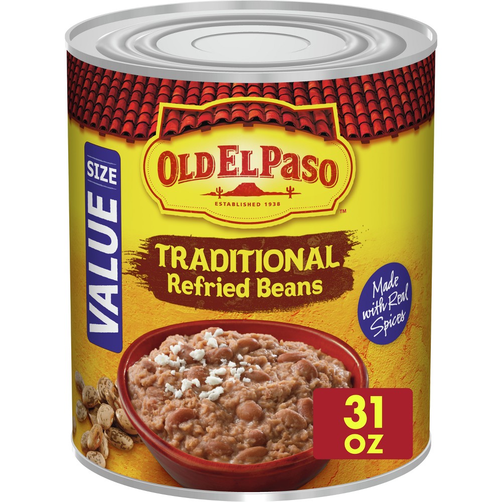 UPC 046000821313 product image for Old El Paso Refried Beans - 31oz | upcitemdb.com