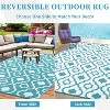 Outdoor Rug – Waterproof, Reversible Plastic Straw Rug with Carry Bag for Patio, Deck, RV, Balcony, Backyard, Picnic, Beach - 4 of 4