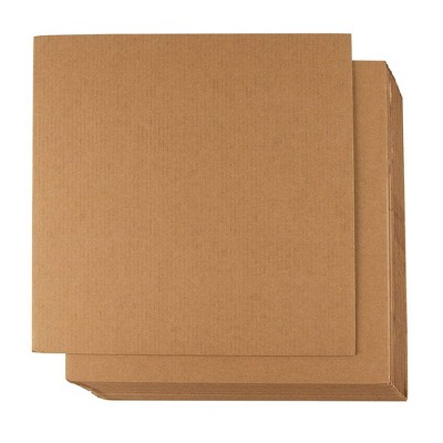 Corrugated Cardboard Sheets - 24-pack Flat Cardboard Sheets, Cardboard ...