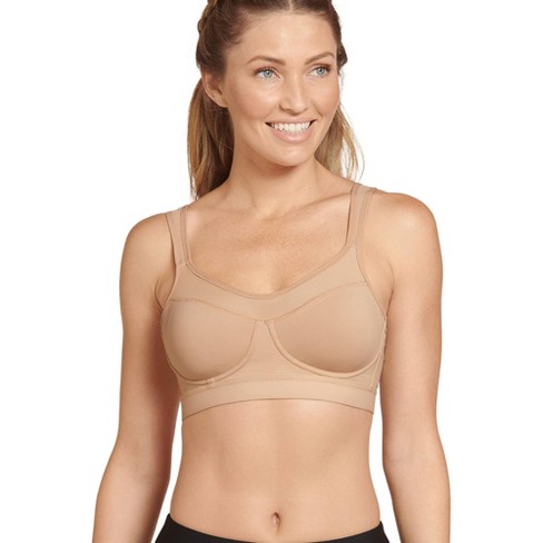 Jockey Women's Forever Fit Low Impact Unlined Active Bra Xl Light : Target