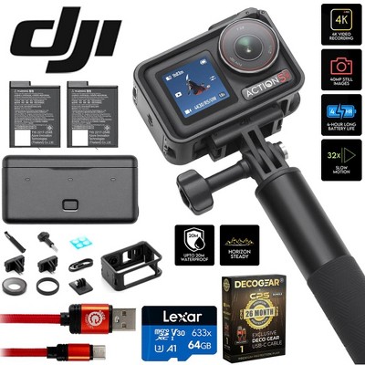 DJI Osmo Action 5 Pro Adventure Combo + 26 Months Protection Bundle
