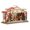 Old World Christmas Ginger Cottages Wooden Ornament for Christmas Tree, Reindeer Flight School - 3 of 3