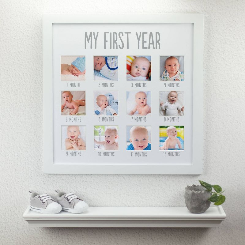Pearhead First Year Photo Frame - White, 3 of 6