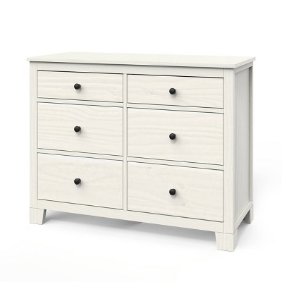 Child Craft Rockport 6-Drawer Dresser - Eggshell