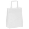 vidaXL Paper Bags 50 pcs with Handles White 7.1x3.1x8.7,50 ZHJ-4101858,vidaXL Paper Bags 50 pcs with Handles Black 12.6x4.7x16.5 - 4 of 4