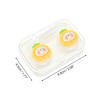 Unique Bargains Contact Lens Case Contact Lens Container Contact Lens Carrier 2.68"x1.77"x1.1" 1 Set - 3 of 4