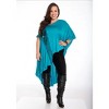 Women's Slitback Convertible Shawl - SHAWL DAWLS - image 3 of 3