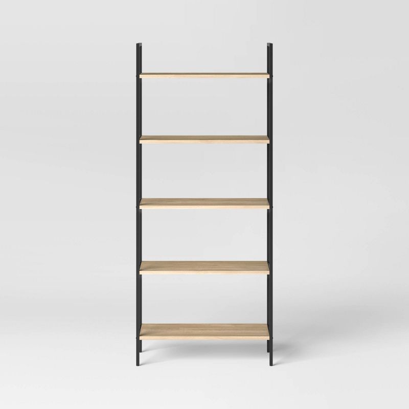72" Loring 5 Shelf Ladder Bookshelf - Threshold™, 4 of 13