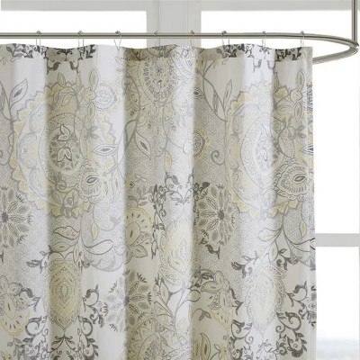 LunaLulinlk Printed Cotton Shower Curtain