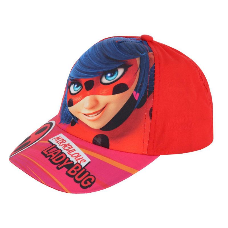 Textiel Trade Girl's Miraculous Lady Bug Baseball Cap, 2 of 4