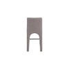 Meridian Furniture,Gramercy Brown Linen Textured Fabric Stool - 2 of 4