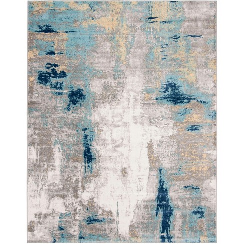 8'x10' Rectangle Loomed Shapes Area Rug Gray - Safavieh : Target