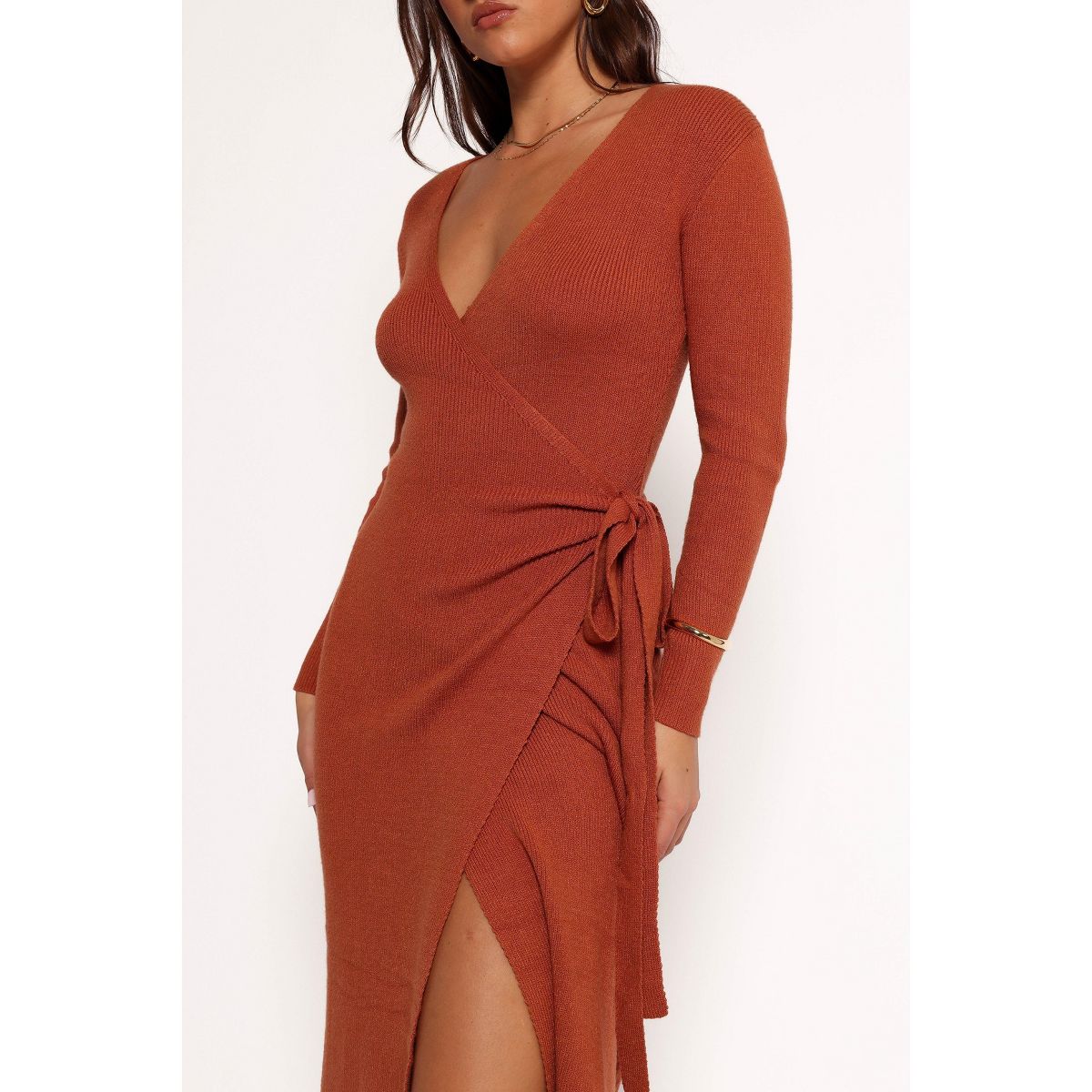 Kellan Wrap Midi Dress - thumbnail 2