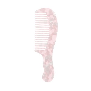 Unique Bargains Durable Marble Texture Large Tooth Comb 1 Pc - 1 of 4
