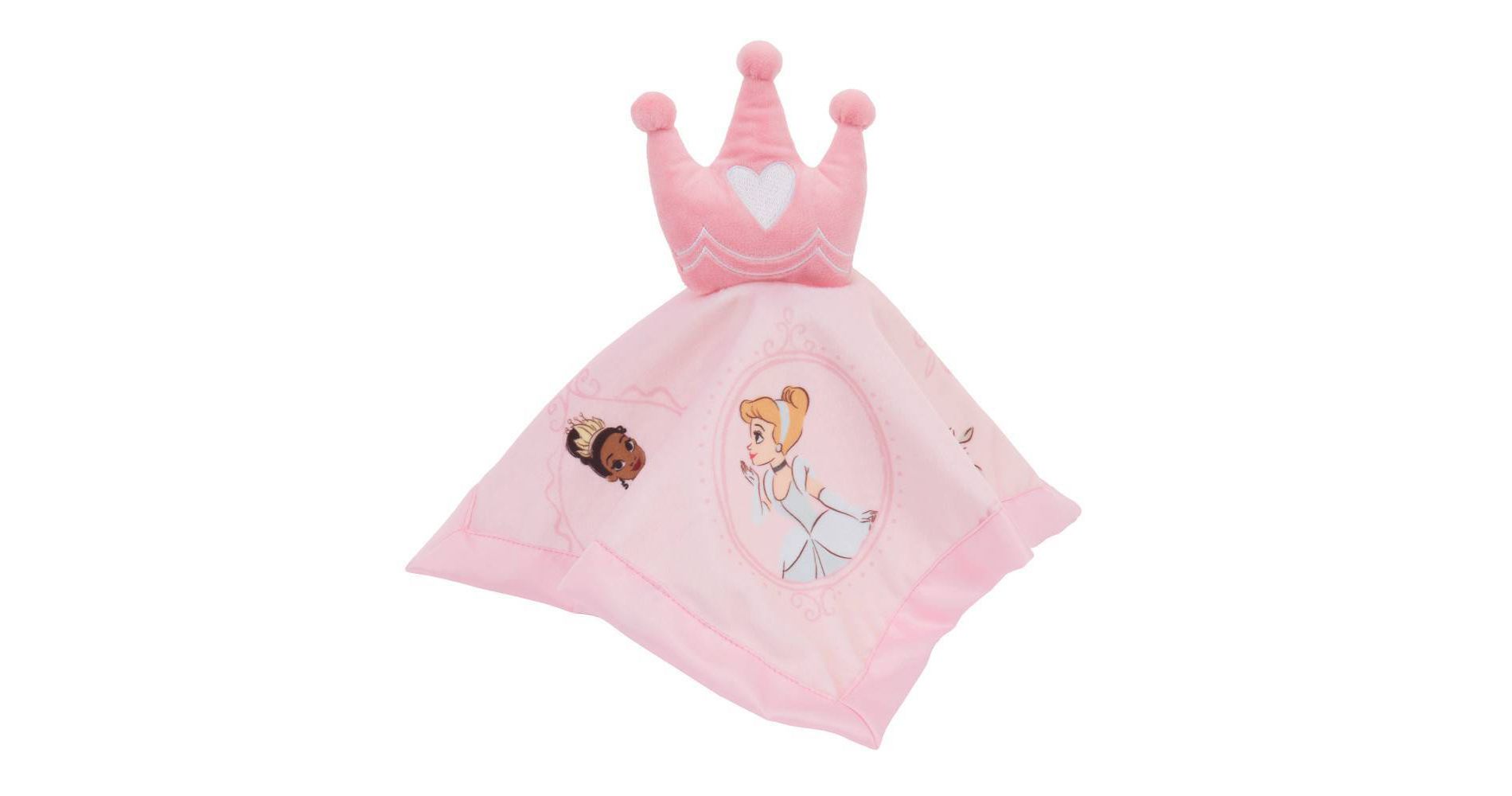 Disney Princess Dreams in Bloom Security Blanket: Classic Patterns, 12 x 12 Inches, 1-Pack