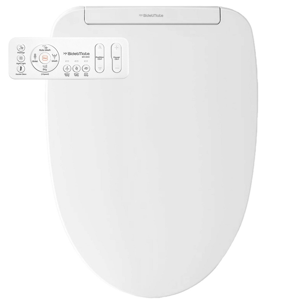 Photos - Toilet Seat BidetMate 3000 Series Electronic Smart  Fits Elongated Toilets