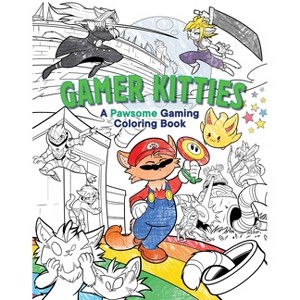 Gamer Kitties Coloring - by  Insight Editions (Paperback) - 1 of 1