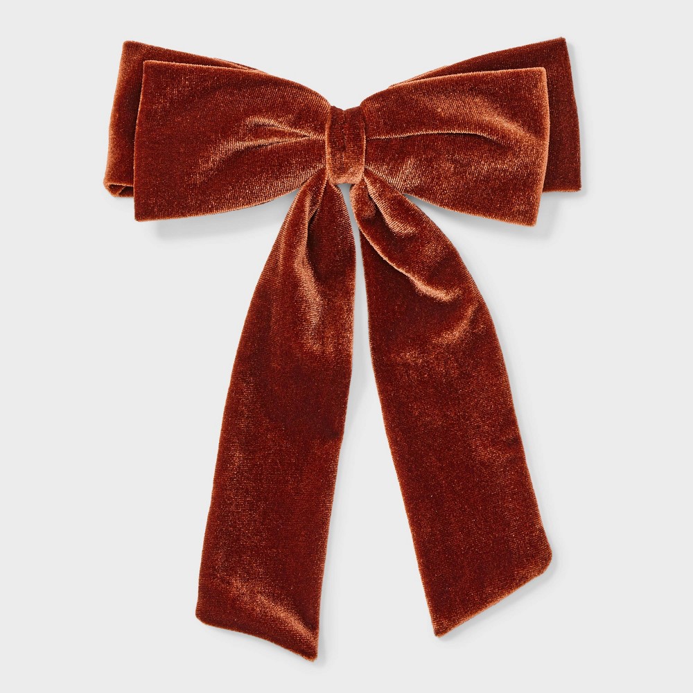 Assorted Items Of Velvet Bow Hair Barrette 