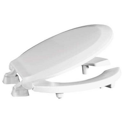 Centoco  Toilet Seat,Round Bowl,Open Front,White GRHL460STS-001
