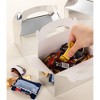 Juvale 24-Pack Silver Metallic Foil Treat Boxes for Wedding and Birthday Party - 3 of 4
