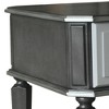 24" House Beatrice Accent Table with Drawer & Silver Accents - Acme Furniture - 4 of 4