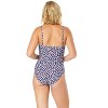 Women's Shibori Geo Classic Lingerie Maillot One Piece Swimsuit - 2 of 4