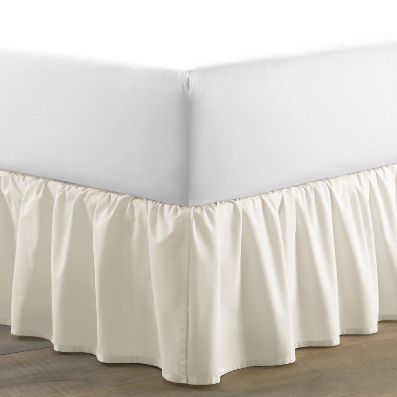 Solid Ruffled Bedskirt - Laura Ashley, 1 of 5