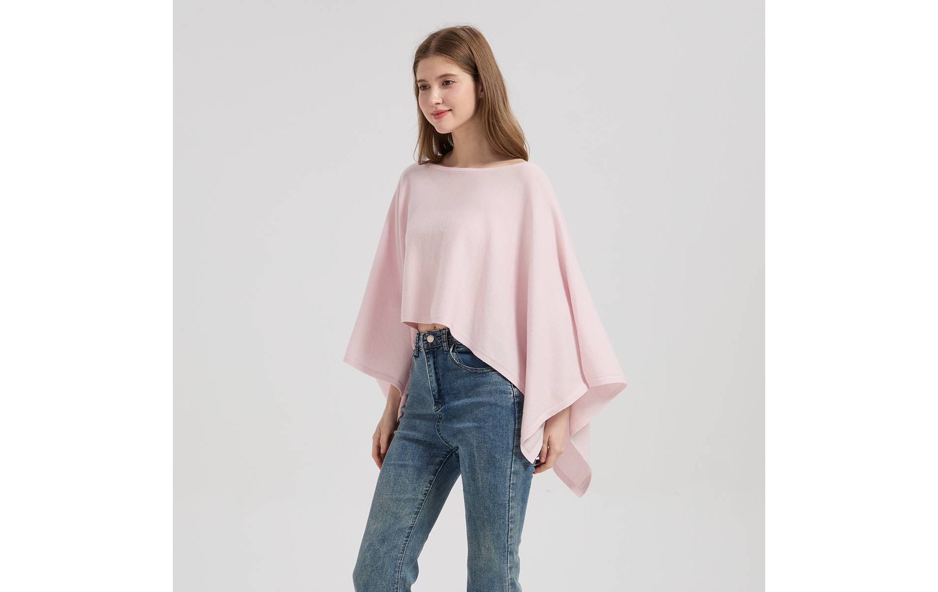 Women's Lightweight Poncho Sweater - Wild Fable™ One Size