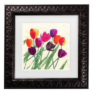 Trademark Fine Art - Jenny Frean Holland Beauties Matted Framed Art - 1 of 4