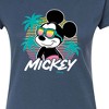 Women's - Disney - Mickey Sunset Shades Fitted Graphic T-Shirt - 2 of 3