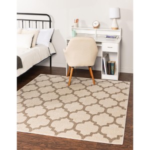 Unique Loom Trellis Philadelphia Geometric Indoor Woven Area Rug - 1 of 4