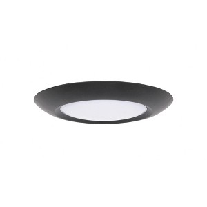 Craftmade Lighting 1 - Light Flush Mount in  Flat Black - 1 of 1