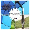 Aoodor 10 ft Patio Umbrella, Outdoor Table Umbrella, Market Umbrella with 3 Tier - 4 of 4