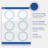 Avery 3" Diameter Labels, Gold Dots with Blue Border, 60 ct - 3 of 4