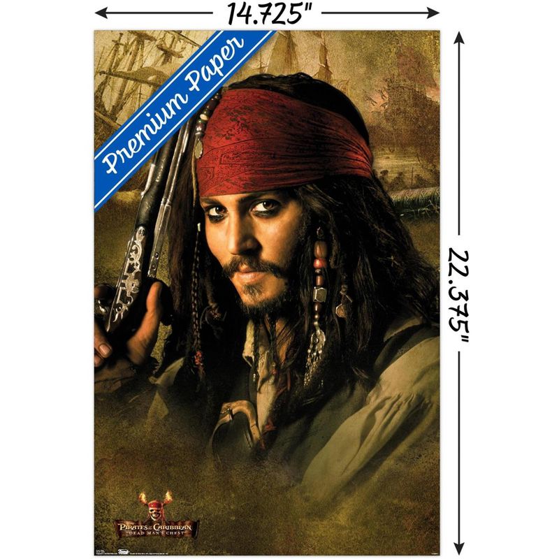 Trends International Pirates of the Caribbean: Dead Man's Chest Unframed Wall Poster Prints, 3 of 7