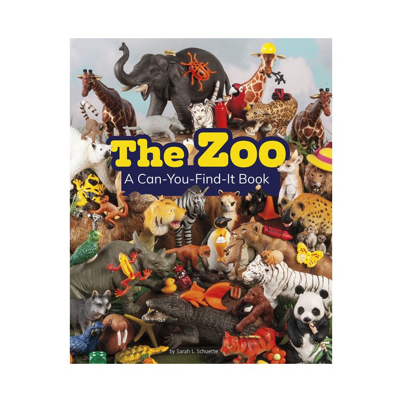 The Zoo - (Can You Find It?) by  Sarah L Schuette (Paperback), 1 of 2
