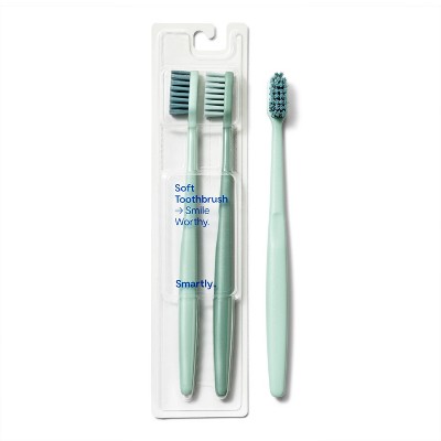 Manual Toothbrush - 2ct - Smartly™