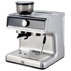 Expresso Coffee Machines With Grinder, Espresso Machine 20 Bar With 2.8 L Water Tank, Semi-Automatic Espresso Maker - 1 of 4