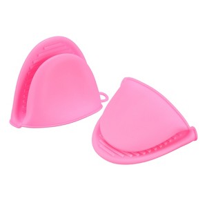 Unique Bargains TPE Heat Resistant Kitchen Utensil Sets Pot Oven Mitts - 1 of 4