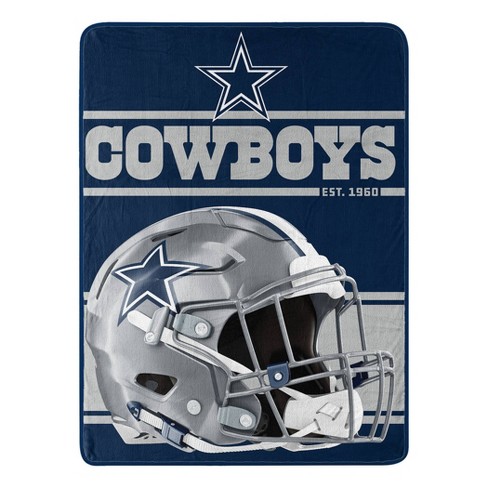 Cathay Sports Dallas Cowboys Blue/Silver 60-in x 80-in Throw in