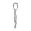 Black Bow Jewelry 14k White Gold Largemouth Bass Pendant - 2 of 4