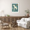 Amanti Art Seagull Block Print II by Jacob Green Wood Framed Wall Art Print - 4 of 4