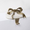Marble and Metal Bow Stocking Holder Gold - Threshold™ designed with Studio McGee - 3 of 3