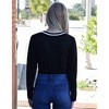 Women's Simply Chic V Neck Bodysuit - ESLEY COLLECTION - 2 of 2