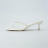 CUSHIONAIRE Women's Miami Kitten heel thong sandals +Memory Foam, Wide Widths Available - 2 of 4